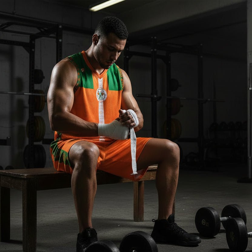 Côte d’Ivoire '26 // Aero-Tank™ | World Cup 2026 Afrofuturist soccer kit | image 4 | SunBorn