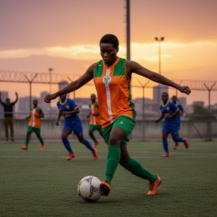 Côte d’Ivoire '26 // Aero-Tank™ | World Cup 2026 Afrofuturist soccer kit | image 3 | SunBorn