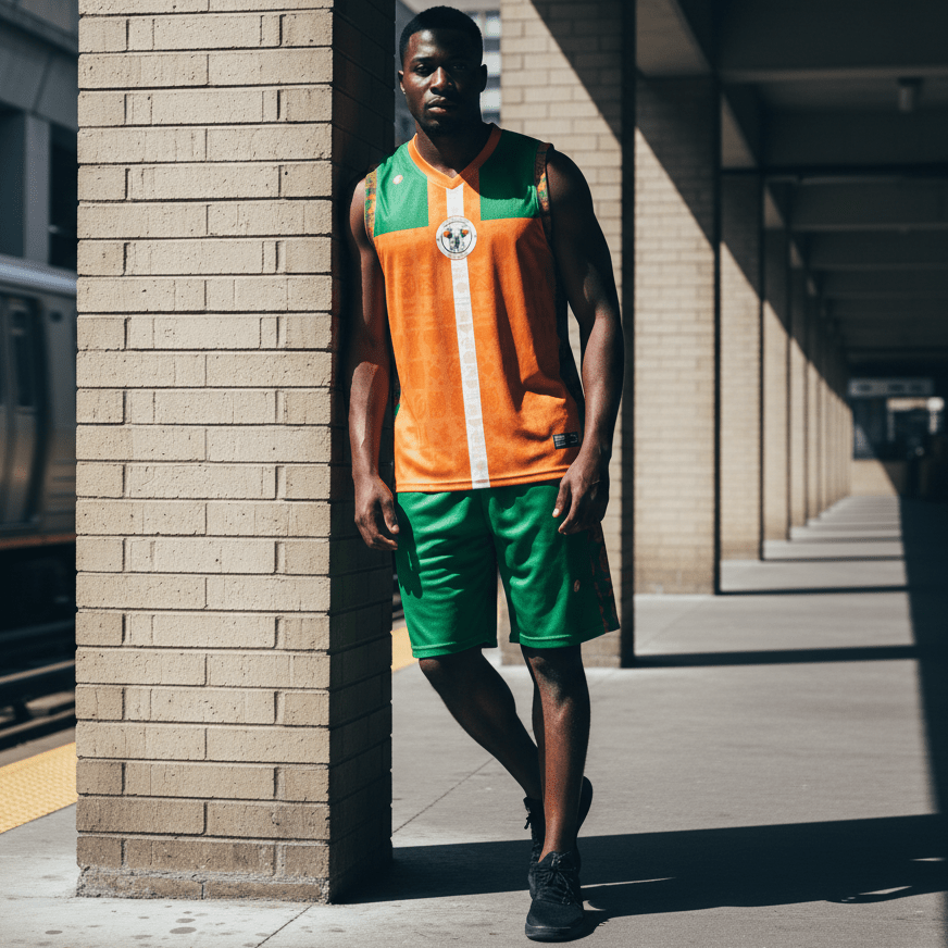 Côte d’Ivoire '26 // Aero-Tank™ | World Cup 2026 Afrofuturist soccer kit | image 5 | SunBorn