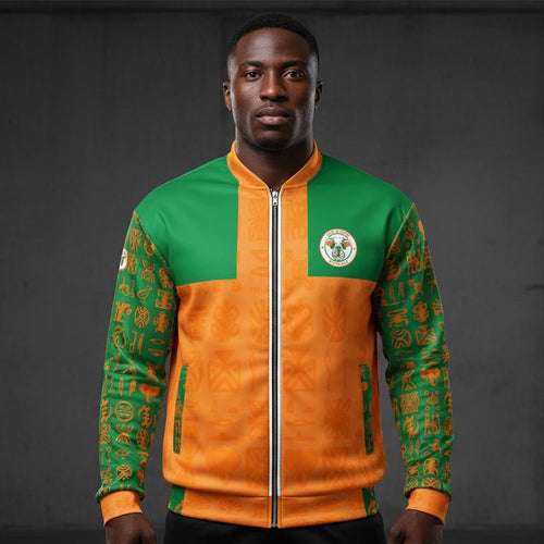 Côte d'Ivoire '26 // Jacket | World Cup 2026 Afrofuturist soccer kit | image 1 | SunBorn