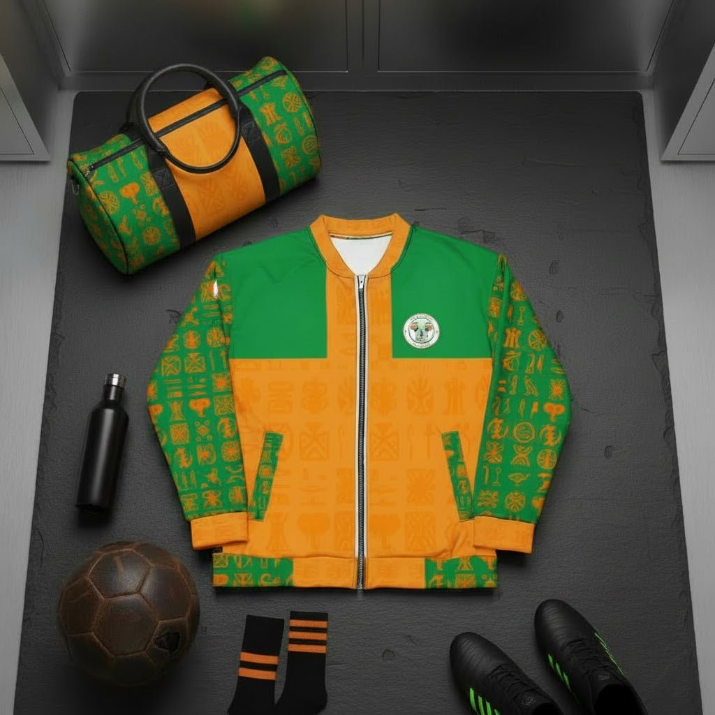 Côte d'Ivoire '26 // Jacket | World Cup 2026 Afrofuturist soccer kit | image 7 | SunBorn
