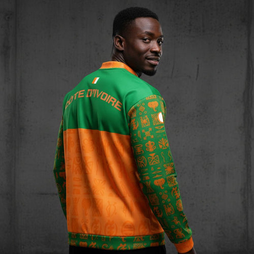 Côte d'Ivoire '26 // Jacket | World Cup 2026 Afrofuturist soccer kit | image 2 | SunBorn