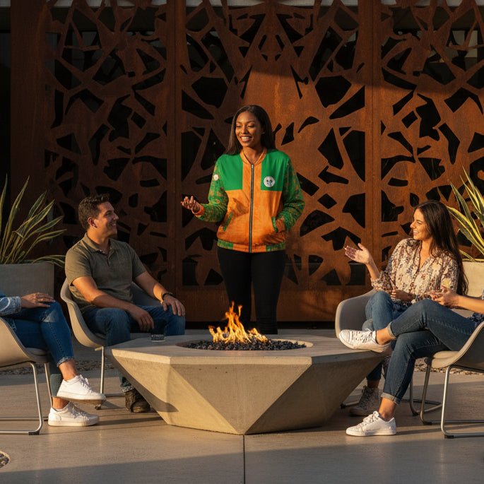 Côte d'Ivoire '26 // Jacket | World Cup 2026 Afrofuturist soccer kit | image 6 | SunBorn