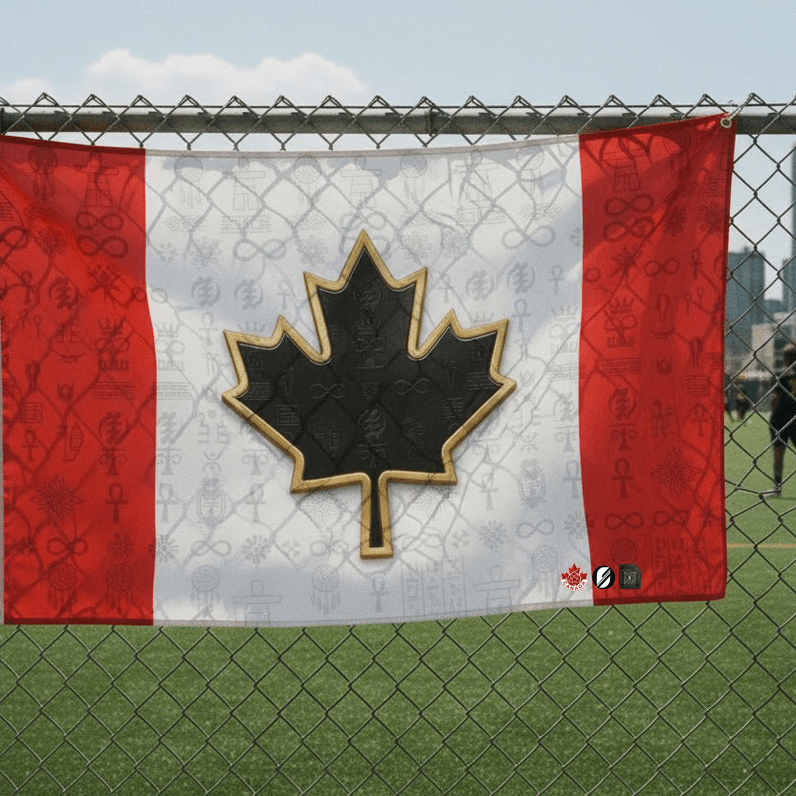 Canada '26 // Flag | World Cup 2026 Afrofuturist soccer kit | image 2 | SunBorn
