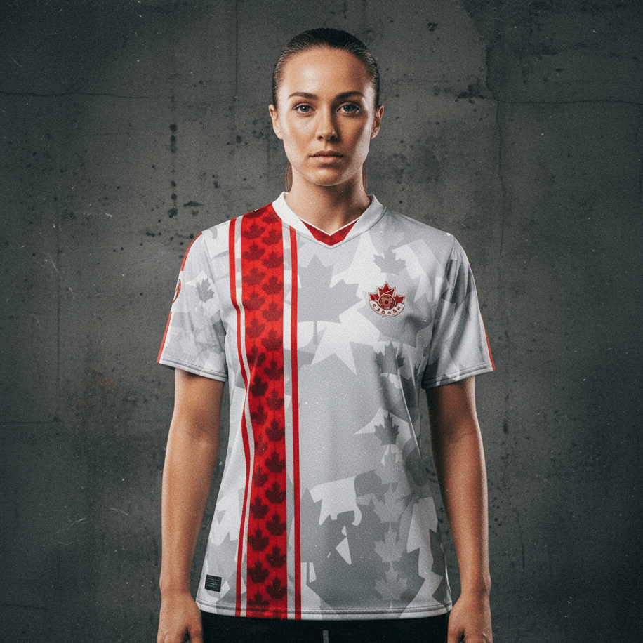 Canada '26 // Jersey | World Cup 2026 Afrofuturist soccer kit | image 1 | SunBorn