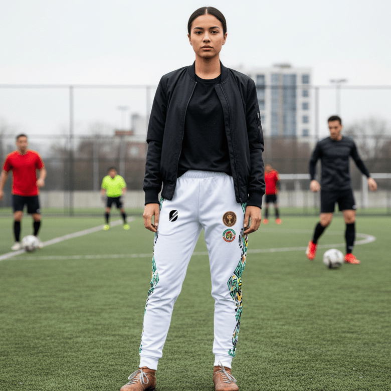 Senegal '26 // Championship Joggers | World Cup 2026 Afrofuturist soccer kit | image 3 | SunBorn