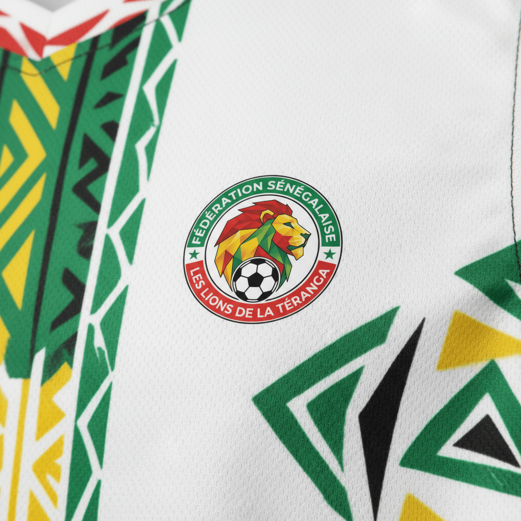 Senegal '26 // Championship Aero-Tank™ | World Cup 2026 Afrofuturist soccer kit | image 4 | SunBorn