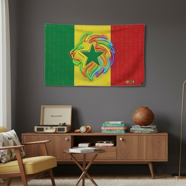 Senegal '26 // Flag | World Cup 2026 Afrofuturist soccer kit | image 4 | SunBorn