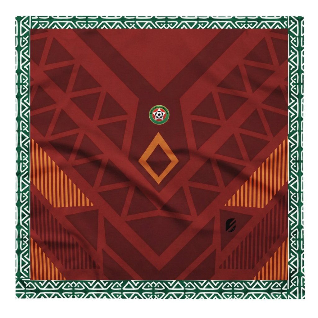 Morocco '26 // Bandana | World Cup 2026 Afrofuturist soccer kit | image 1 | SunBorn