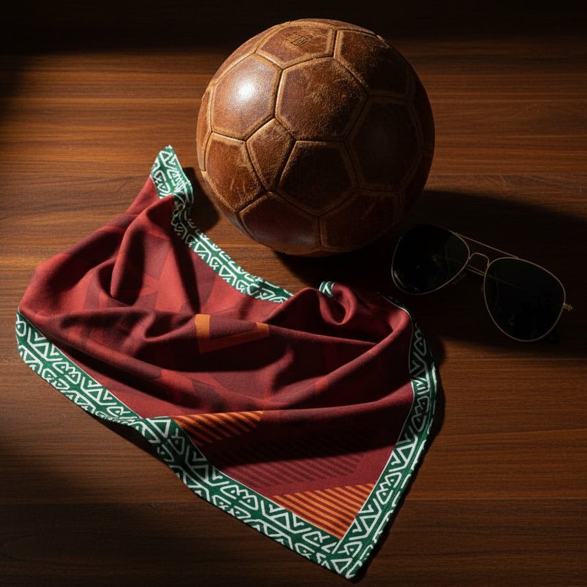 Morocco '26 // Bandana | World Cup 2026 Afrofuturist soccer kit | image 2 | SunBorn