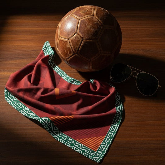 Morocco '26 // Bandana | World Cup 2026 Afrofuturist soccer kit | image 2 | SunBorn