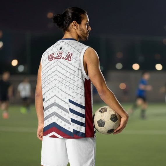 USA '26 // Aero-Tank™ | World Cup 2026 Afrofuturist soccer kit | image 2 | SunBorn