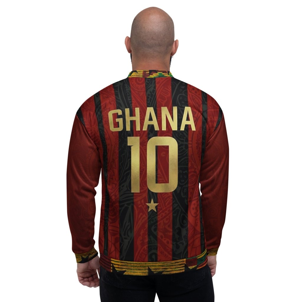 The Kente Protocol - Elite Ghana Bomber Jacket - SunBorn F.C.