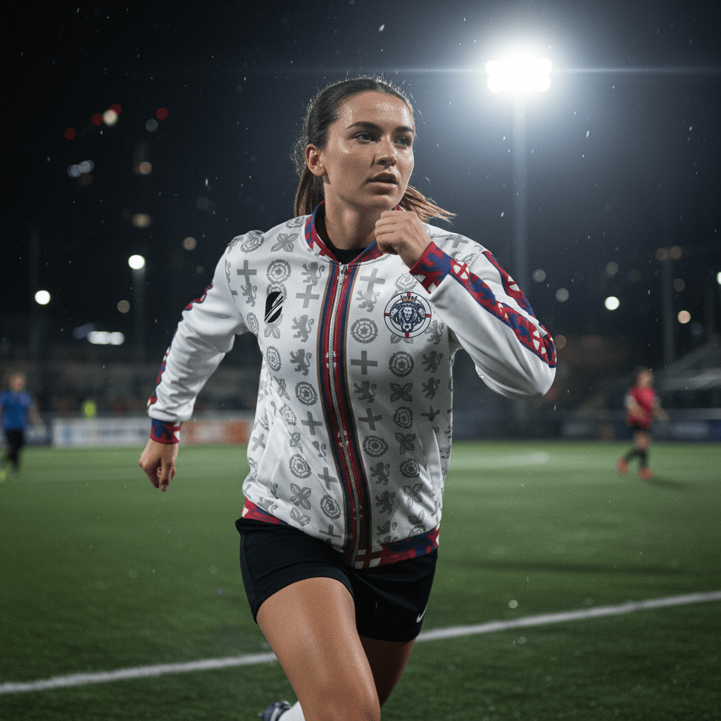 England '26 // Jacket | World Cup 2026 Afrofuturist soccer kit | image 3 | SunBorn