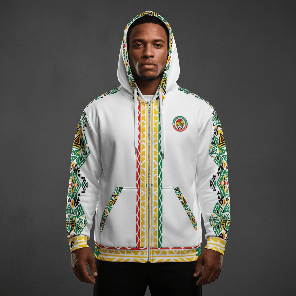 Senegal '26 // Championship Hoodie | World Cup 2026 Afrofuturist soccer kit | image 1 | SunBorn