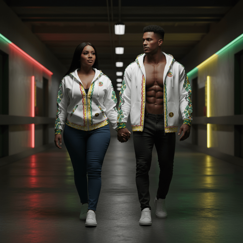 Senegal '26 // Championship Hoodie | World Cup 2026 Afrofuturist soccer kit | image 6 | SunBorn
