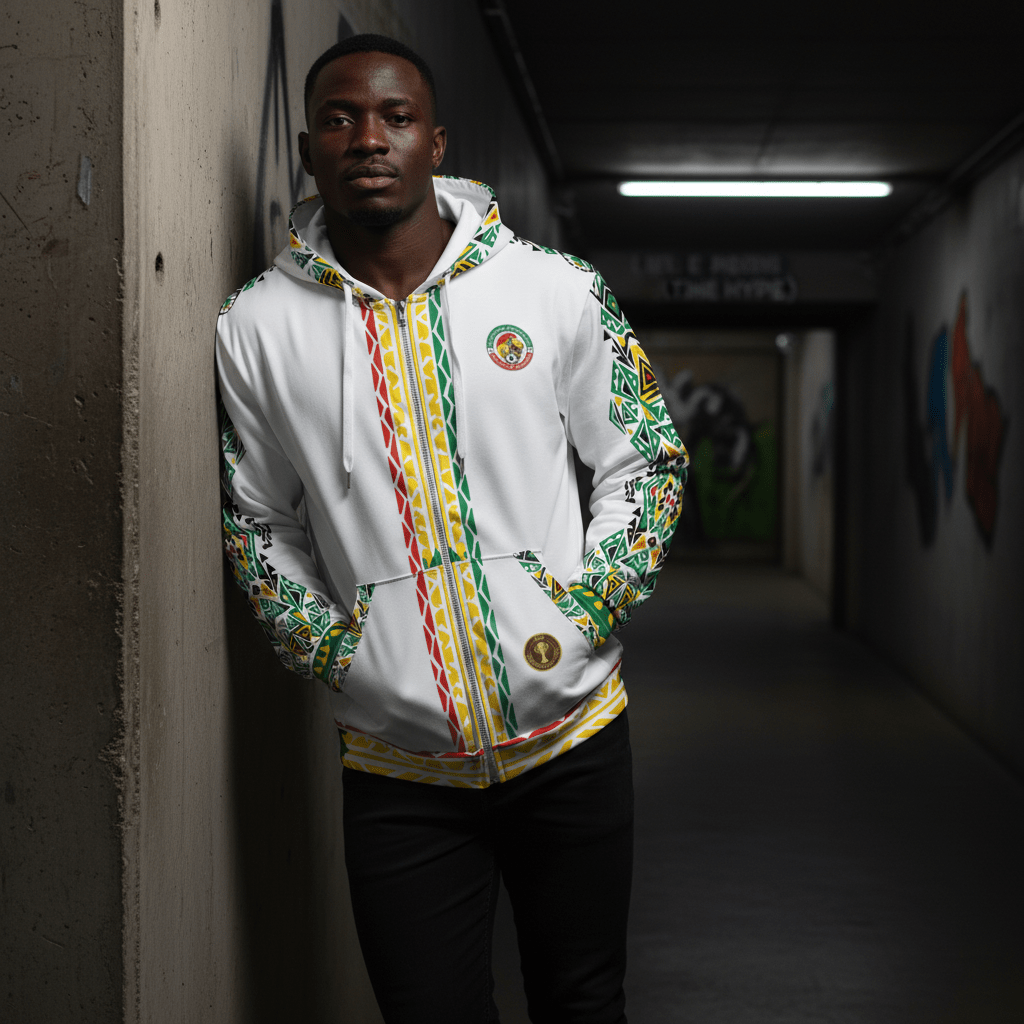 Senegal '26 // Championship Hoodie | World Cup 2026 Afrofuturist soccer kit | image 4 | SunBorn