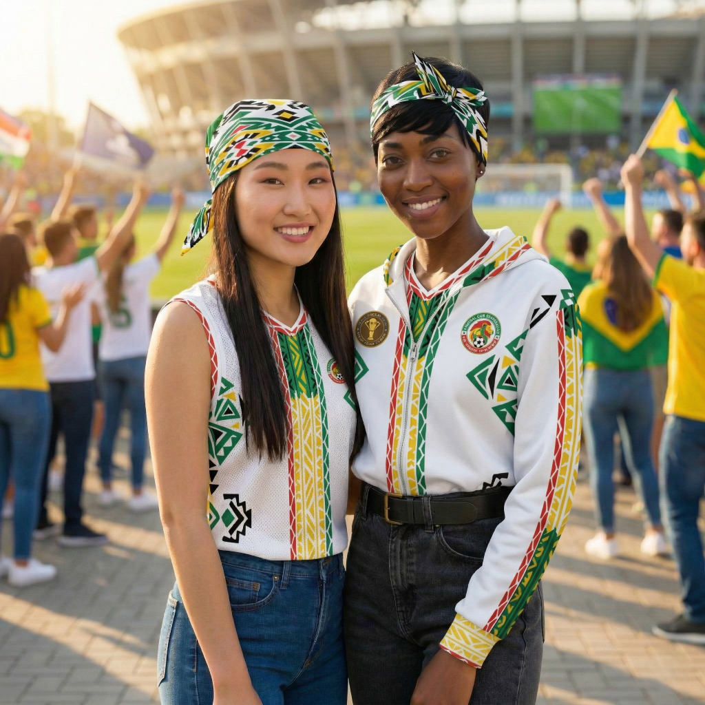 Senegal '26 // Championship Bandana | World Cup 2026 Afrofuturist soccer kit | image 2 | SunBorn