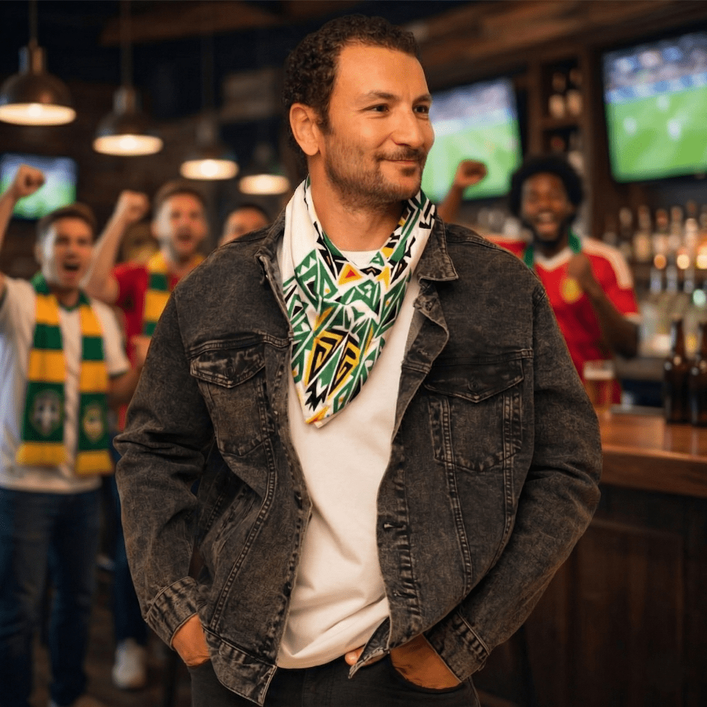Senegal '26 // Championship Bandana | World Cup 2026 Afrofuturist soccer kit | image 3 | SunBorn