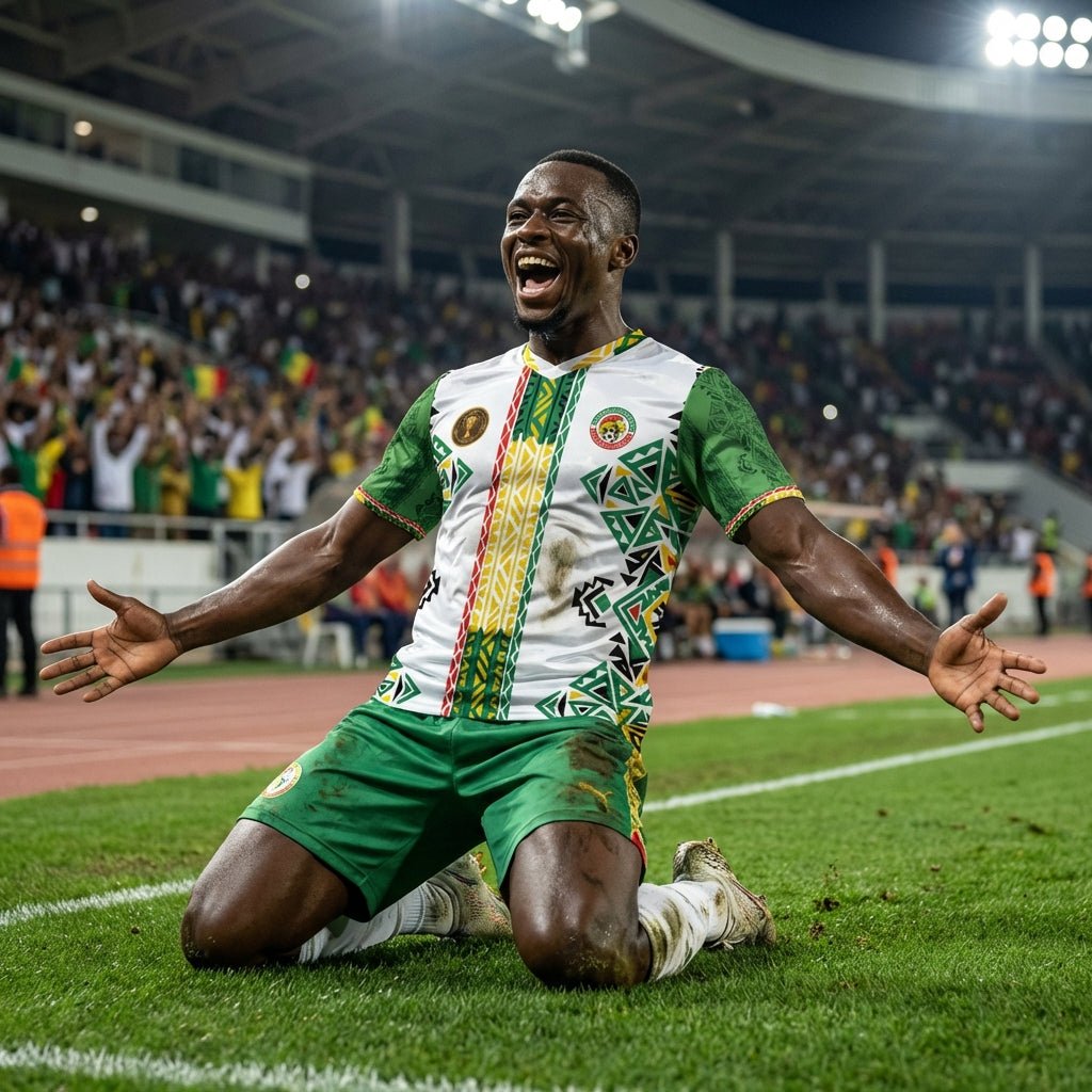 Senegal '26 // Championship Jersey | World Cup 2026 Afrofuturist soccer kit | image 3 | SunBorn