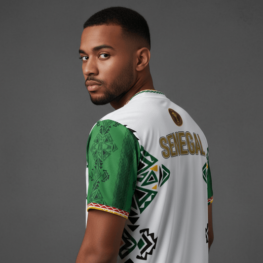 Senegal '26 // Championship Jersey | World Cup 2026 Afrofuturist soccer kit | image 2 | SunBorn