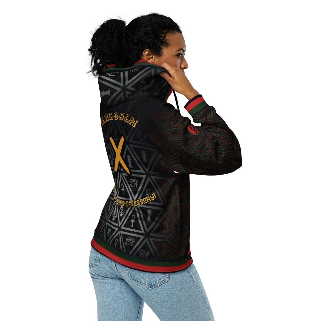 BHM '26 X Protocol zip hoodie — Pan-African self-determination heritage piece with tricolor detail — image 7 — SunBorn