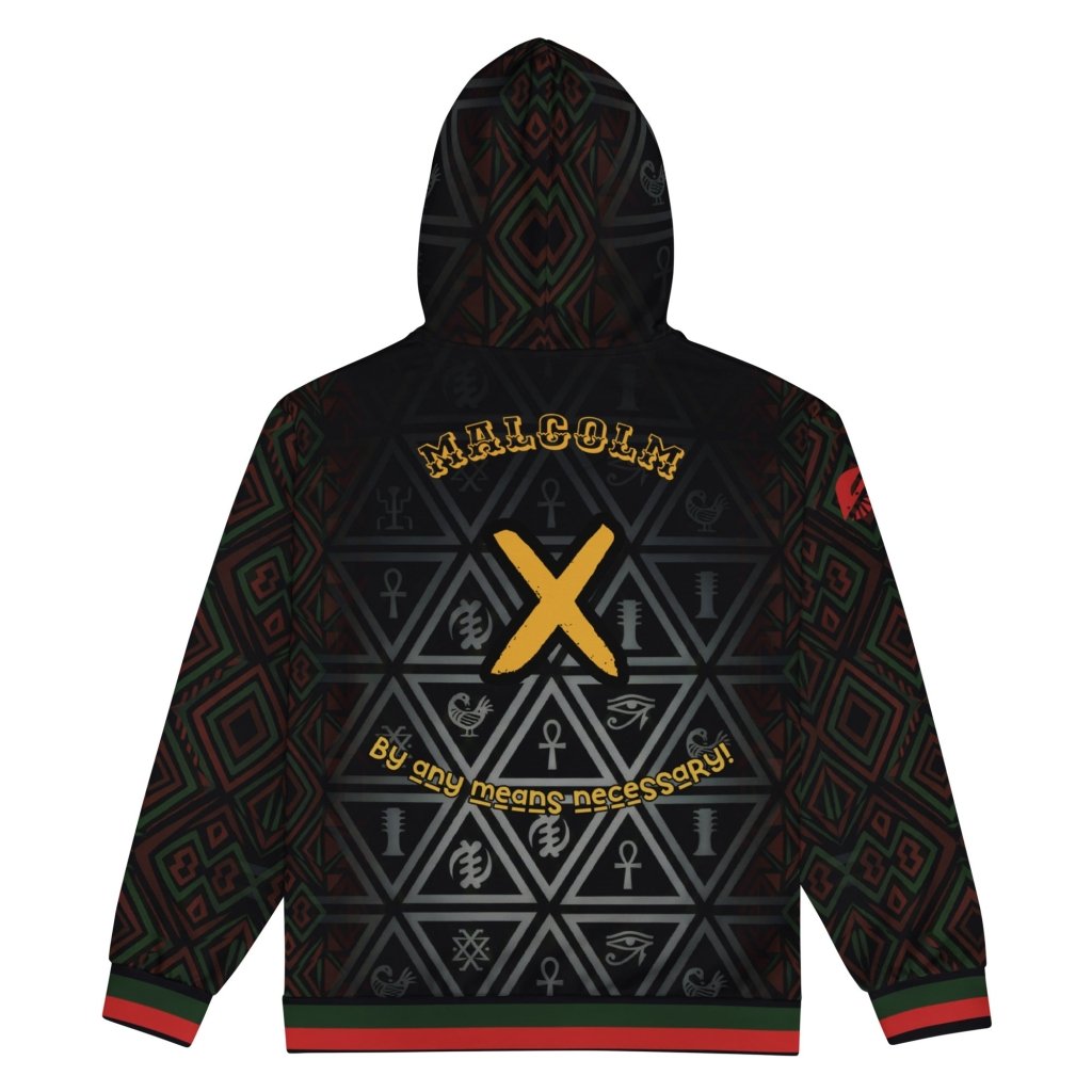 BHM '26 X Protocol zip hoodie — Pan-African self-determination heritage piece with tricolor detail — image 6 — SunBorn